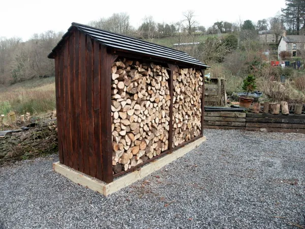 легкая конструкция для небольшого количества древесины