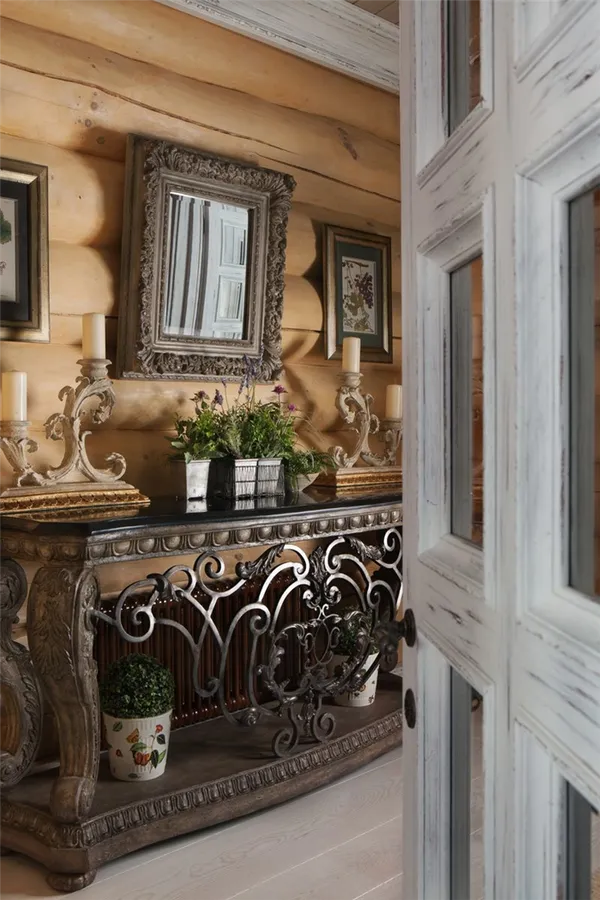 интерьер дома из бревна: выбор стиля, особенности оформления и 60+ фото