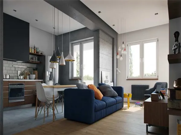 дизайн квартиры 35 кв. м. – фото, зонирование, идеи обустройства интерьера. дизайн однокомнатной квартиры 35. 44