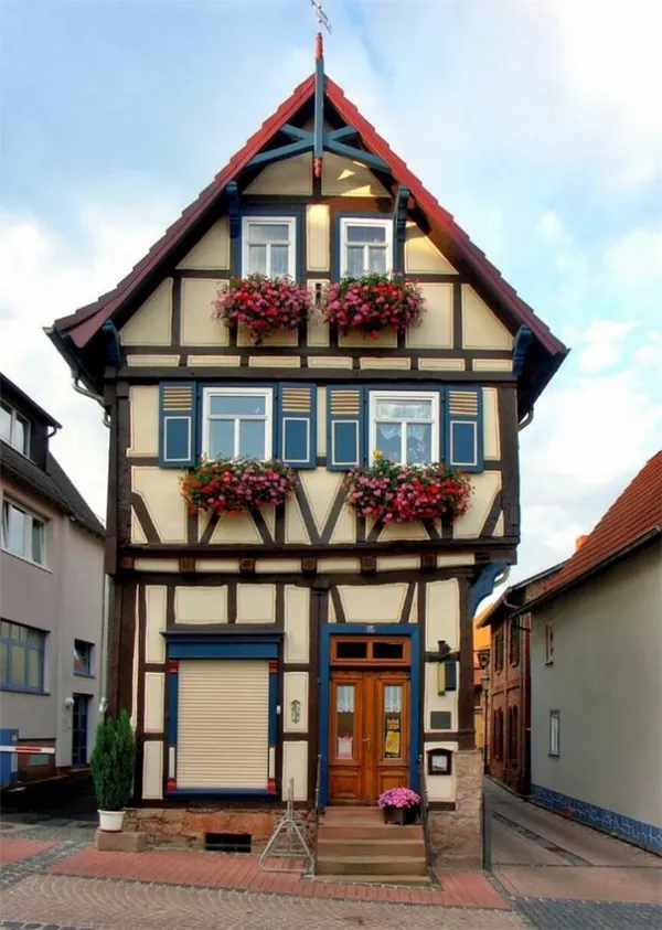 фахверковые дома – эталон немецкого стиля и надежности. дома в стиле фахверк фото. 4