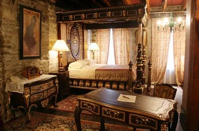 спальня в египетском стиле
