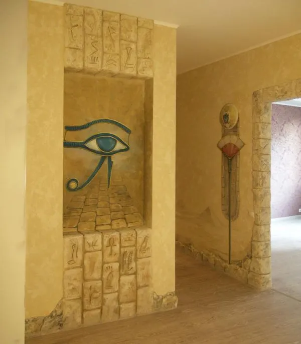 египетский стиль как одно из древнейших направлений искусства. египетский стиль в интерьере. 2