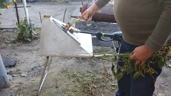 как сделать измельчитель травы своими руками: видео, чертежи
