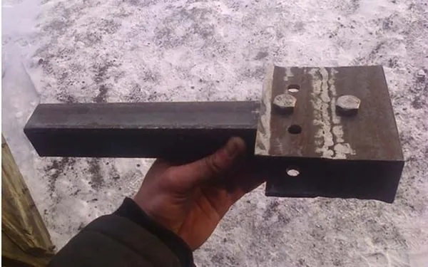 как сделать лопату на мотоблок для уборки снега