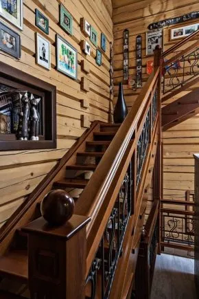 какими могут быть лестницы на второй этаж в деревянном доме: варианты конструкций и дизайна. лестница в деревянном доме на второй этаж. 7