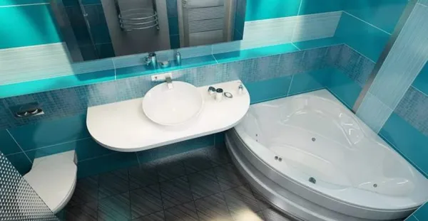 60 идей интерьеров ванной комнаты совмещенной с туалетом. дизайн ванной комнаты совмещенной с туалетом. 20